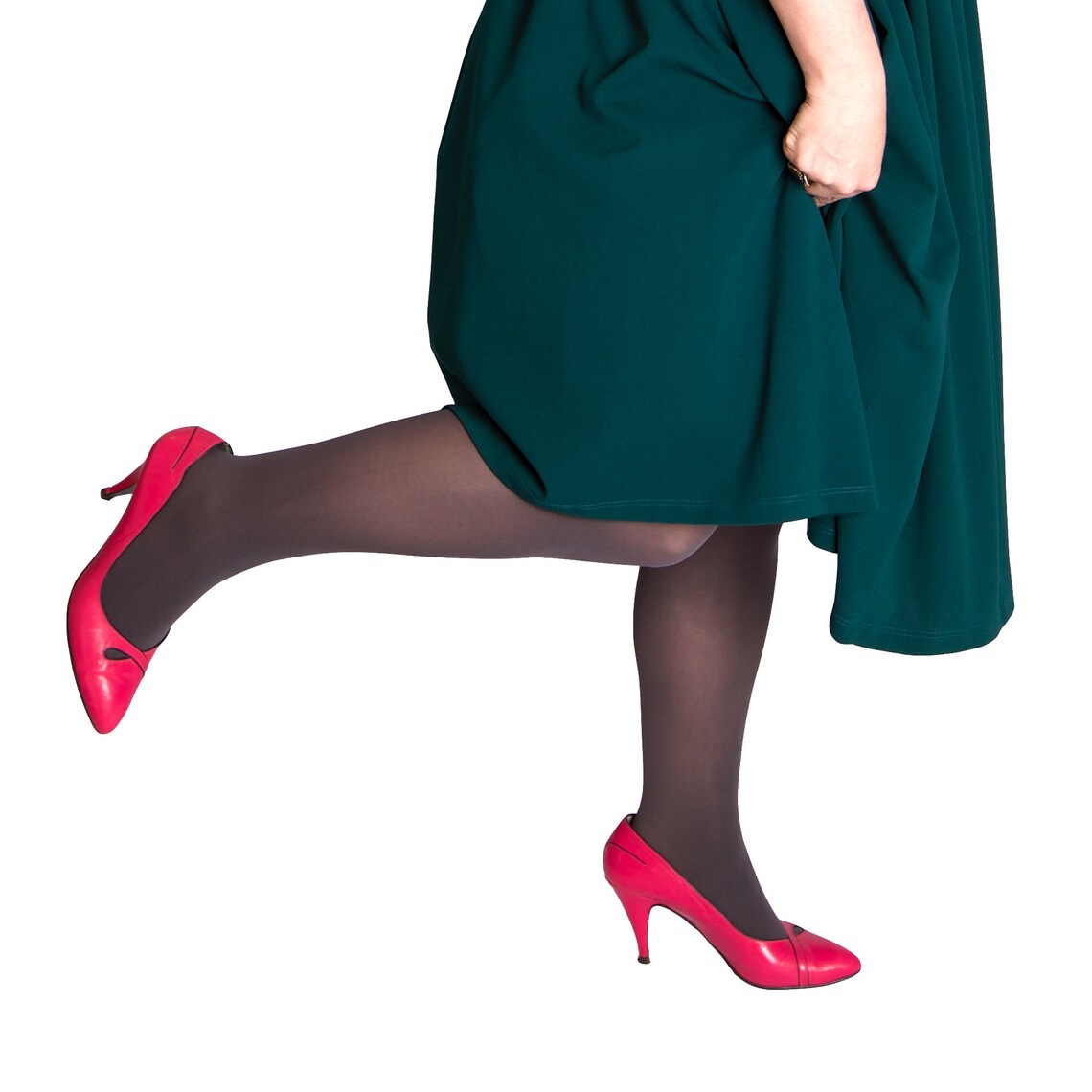 Plus Size Opaque Tights Plus Size Clothing Tights for Women Etsy