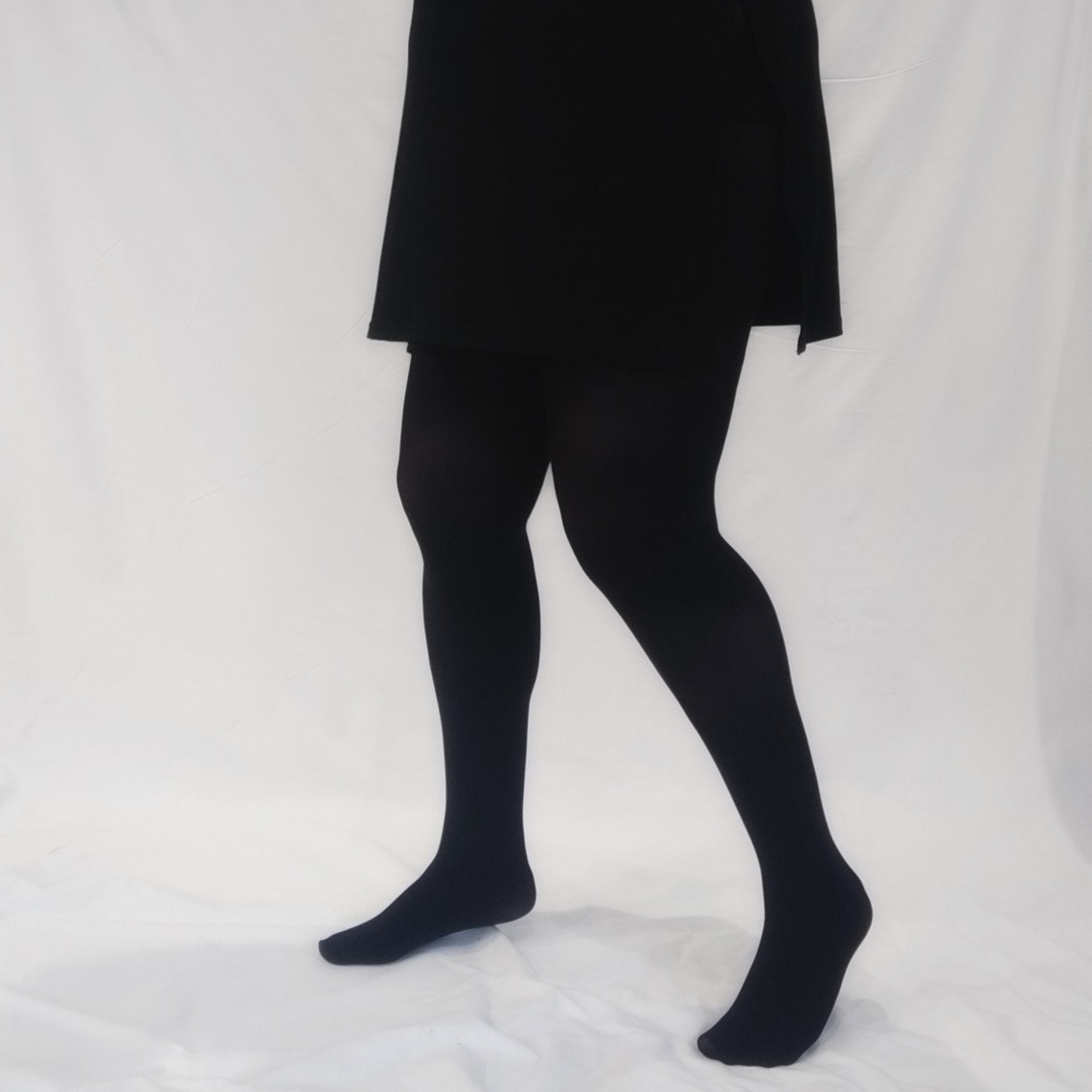 Plus Size Opaque Tights Plus Size Clothing Tights for Women Etsy