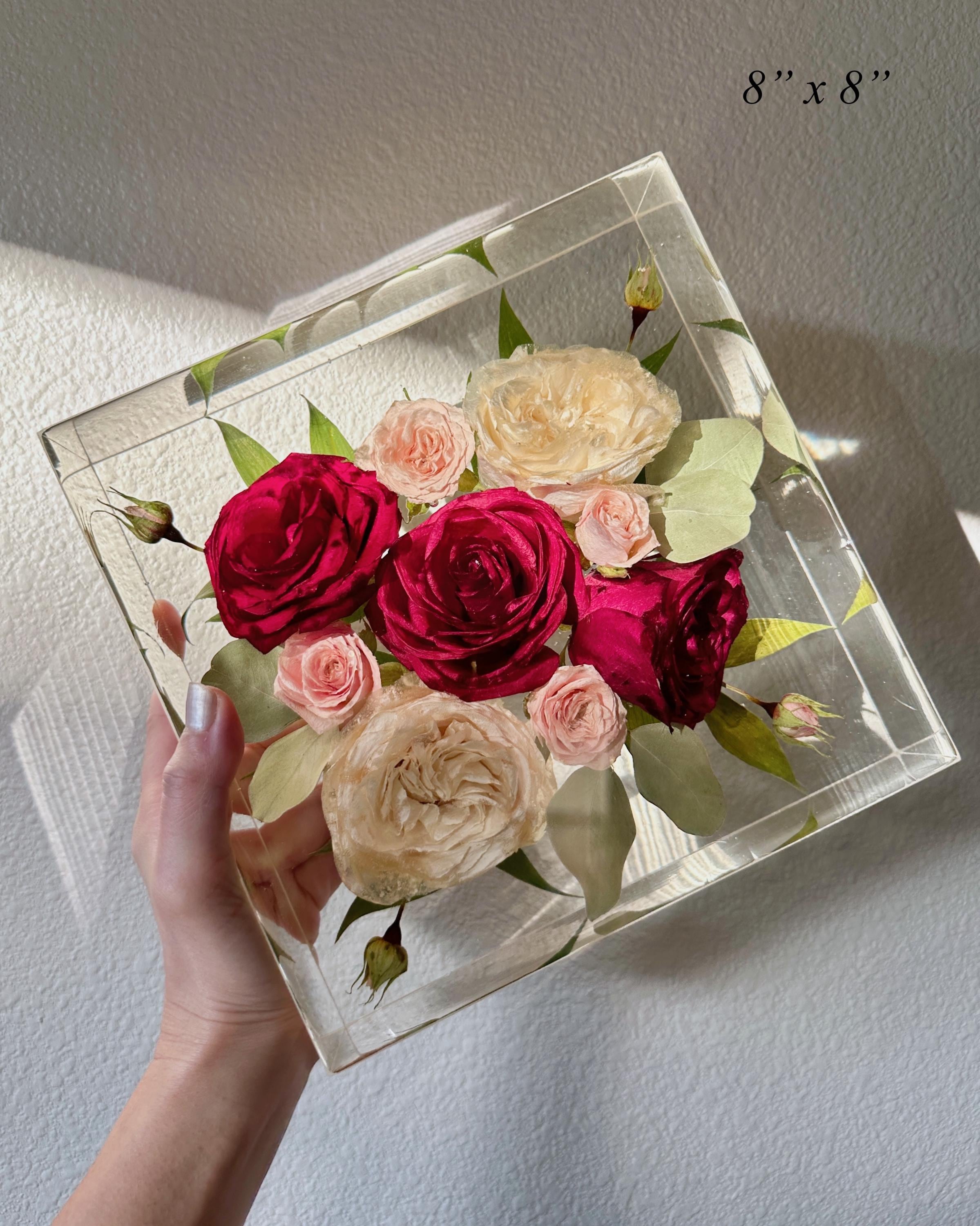 レジンウェディングブーケ保存 | ウェディングフラワー保存