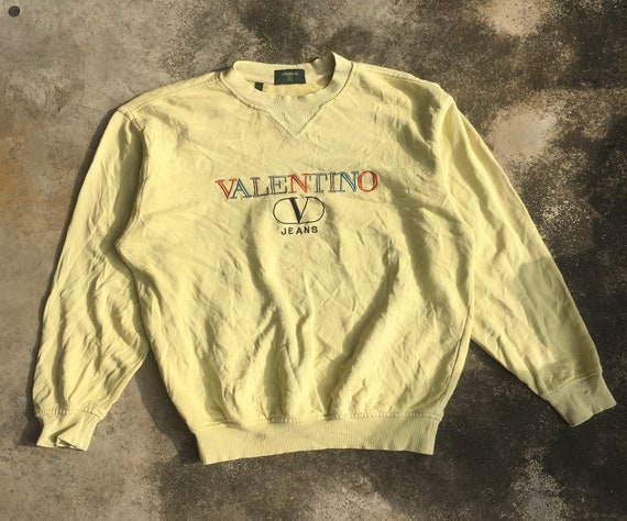 Vintage Valentino Italy multicolour logo embroider