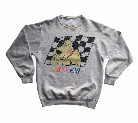 Vintage 1994 Hanna Barbera x NASCAR distressed cre