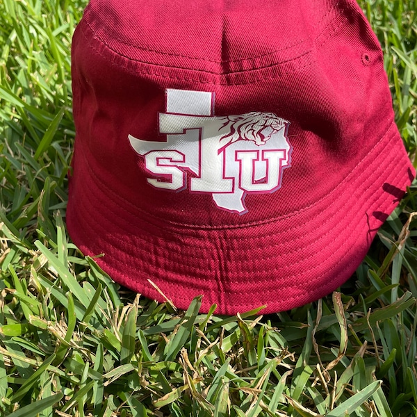 TSU-Hut; Texas Southern University Bucket Hat; 90er Jahre Hut; Texas Southern University Bucket Hat, TSU Bucket Hat, HBCU Bucket Hat, Hut