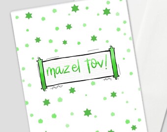 Carte Mazel Tov Bar Mitzvah, carte Bar Mitzvah Torah, carte bar mitsva, carte Mazel Tov, carte Bat mitsva