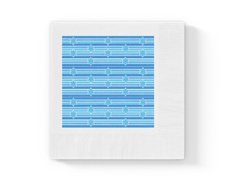 Magen David Servietten, Rosh Hashanah Tisch Dekor, Jüdisches Neujahr Papierservietten