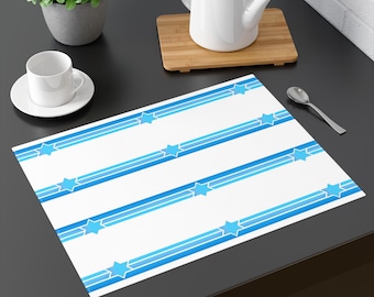 Magen David Tischset, jüdisches Hochzeitsgeschenk, jüdisches Feiertagsgeschenk, Shabbat Geschenk