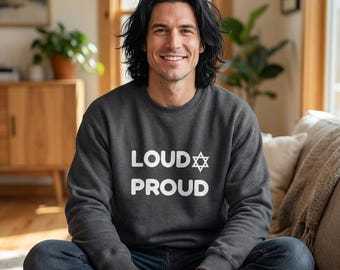 Jewish Pride Sweatshirt, stand with israel, pride, Zionist