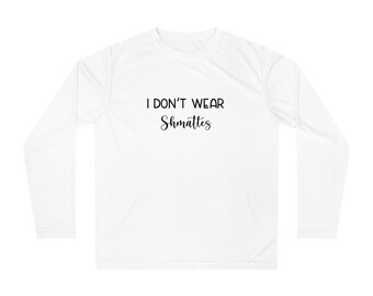 Ich trage kein Shmattes Unisex Langarmshirt