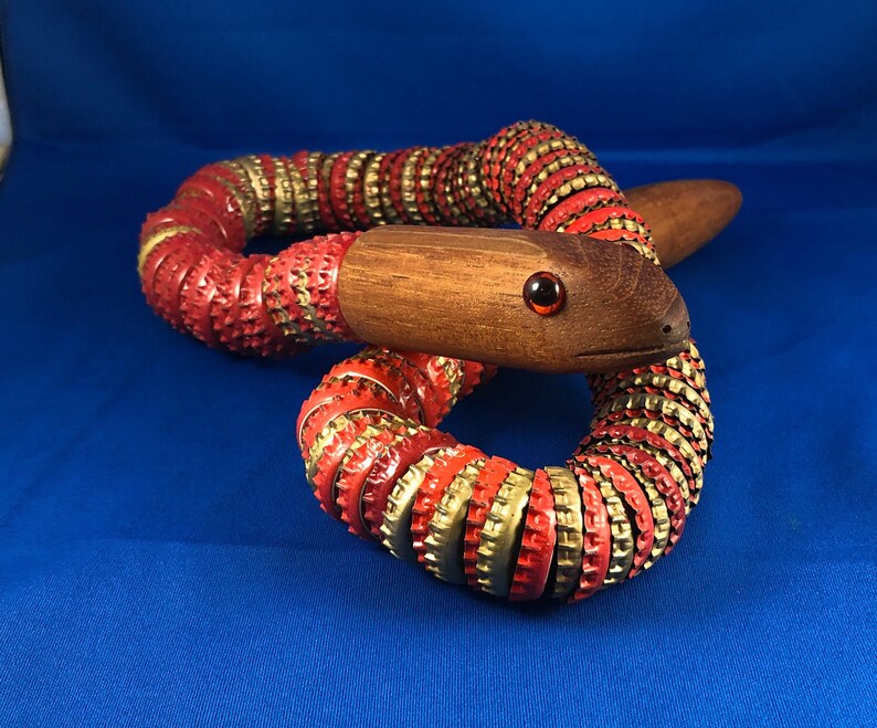 Bottle Cap Snake 2 Etsy