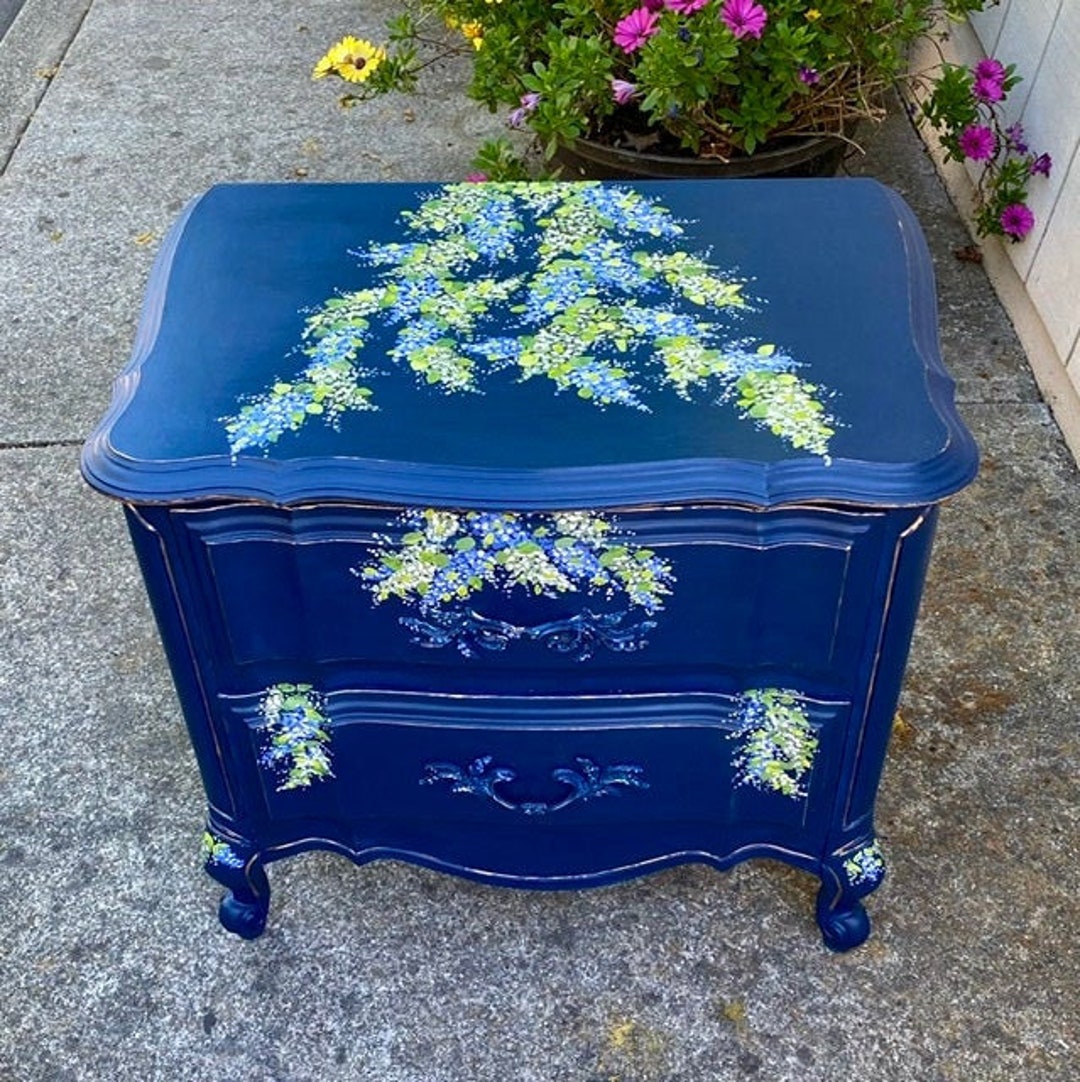 NOT 4 SALE Shabby Chic End Table Nightstand French Country Etsy