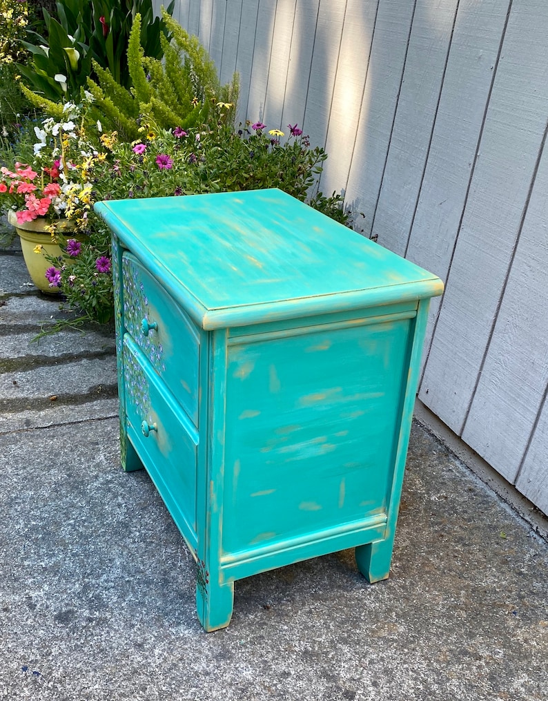 SOLD OUT Night Stand Shabby Chic End Table Nightstand Etsy