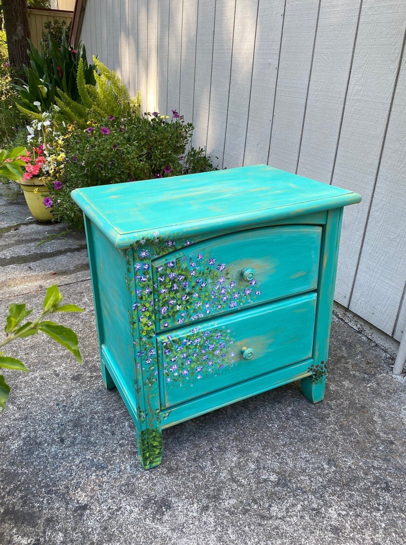 SOLD OUT Night Stand Shabby Chic End Table Nightstand Etsy