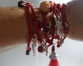 Wrapping Bracelet of the 7 Archangels