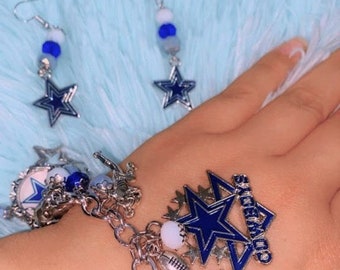 Handmade Dallas Cowboys Bracelet
