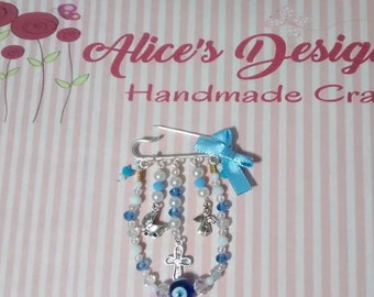 Baby Pin Sky Blue