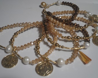 Weekly (7 Bracelet) with Medals of Saint Benedict