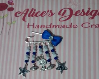 Baby pin Dallas Cowboy Style