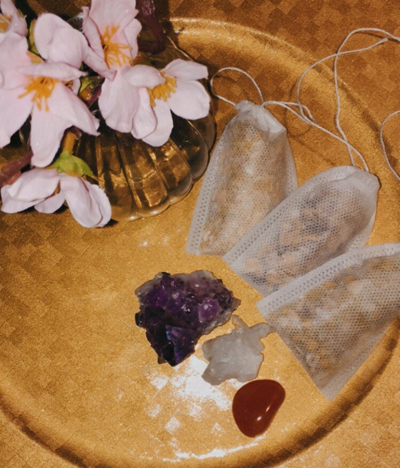 Organic Vegan Meditation Bath Tea Bag Herbal Blends All Etsy