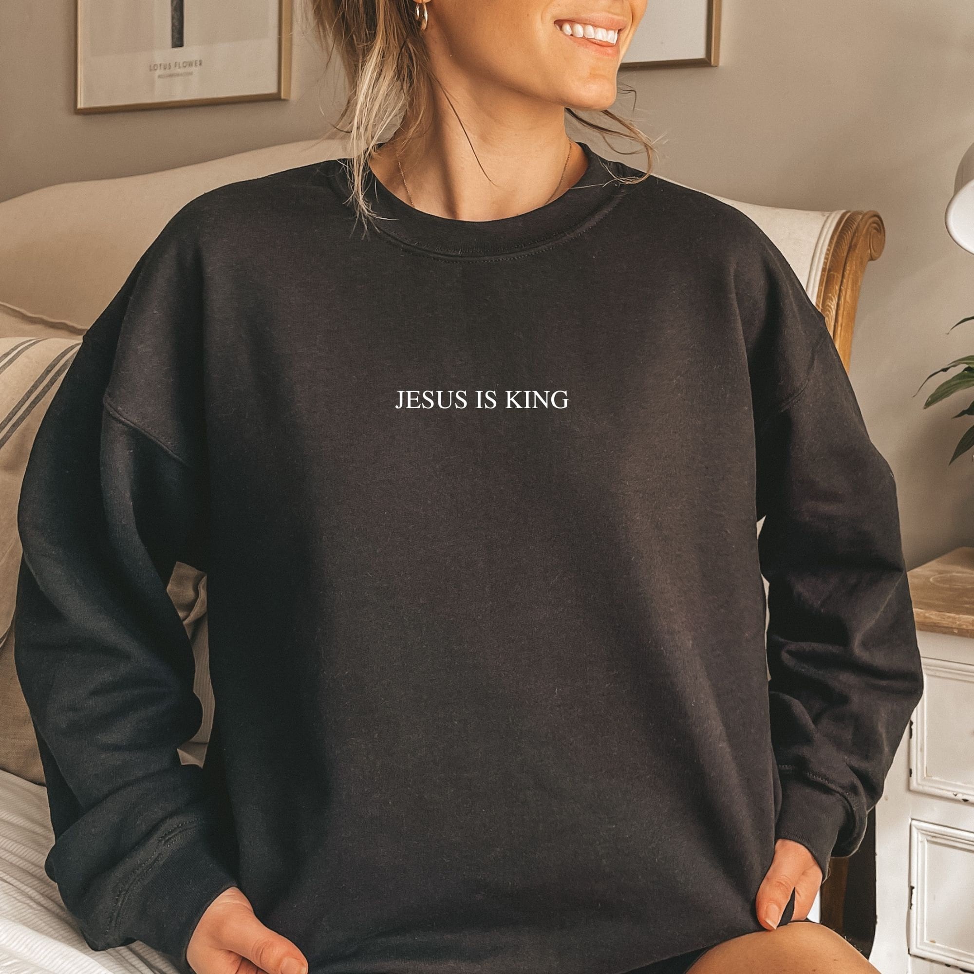 JESUS IS KING Sweatshirt Kanye West 