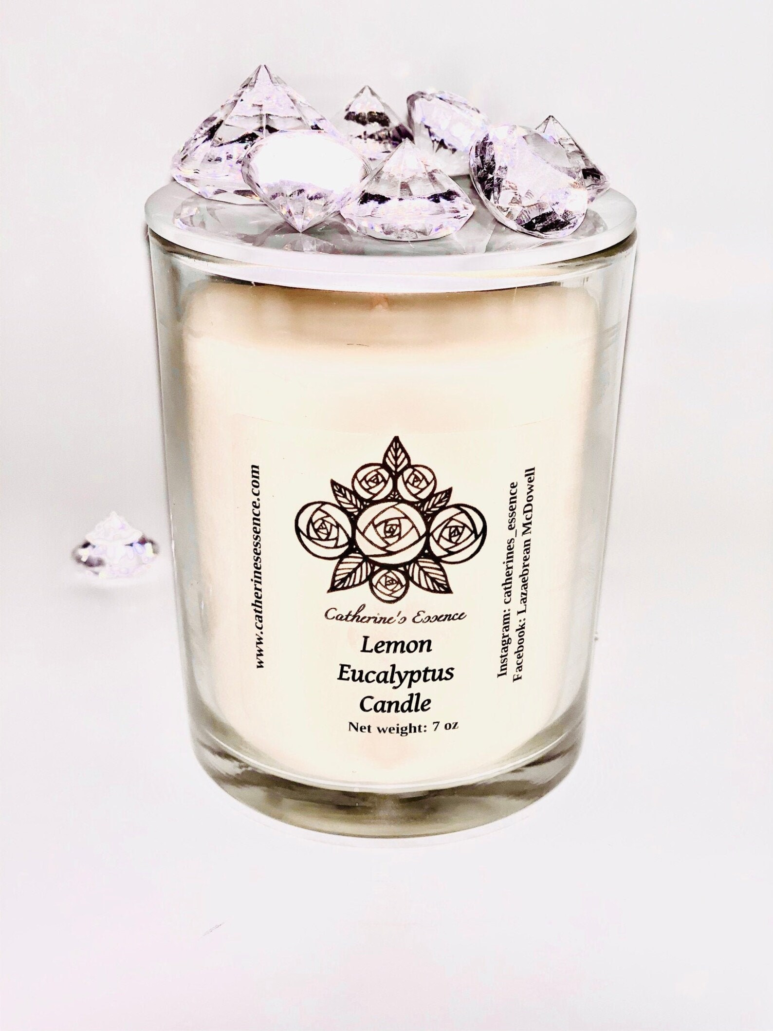 Lemon Eucalyptus Candle Etsy