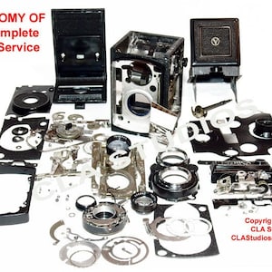 YASHICA Mat Series TLR Camera Full CLA Restoration Service by Yashica Technician with 6 months Warranty image 1