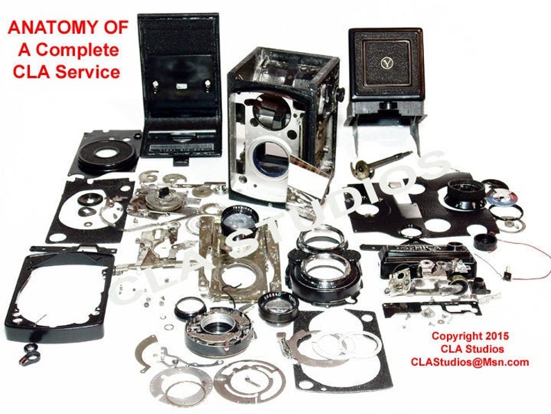 YASHICA Mat Series TLR Camera Full CLA Restoration Service by Yashica Technician with 6 months Warranty image 1