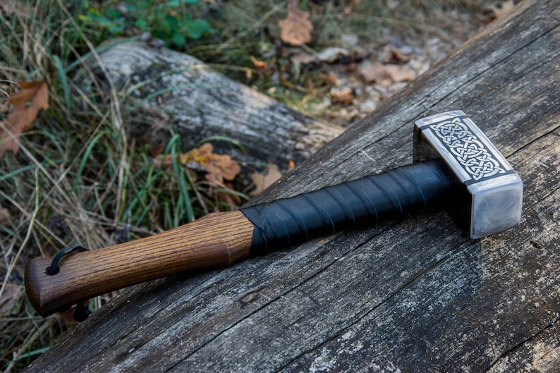 Scandinavian viking hammer Othala rune hammer viking hammer Etsy