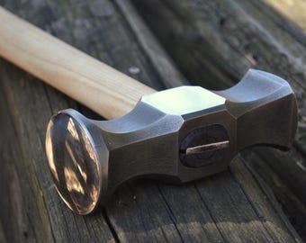 Forged Rounding Hammer for Blacksmith –  AISI 1045 Steel