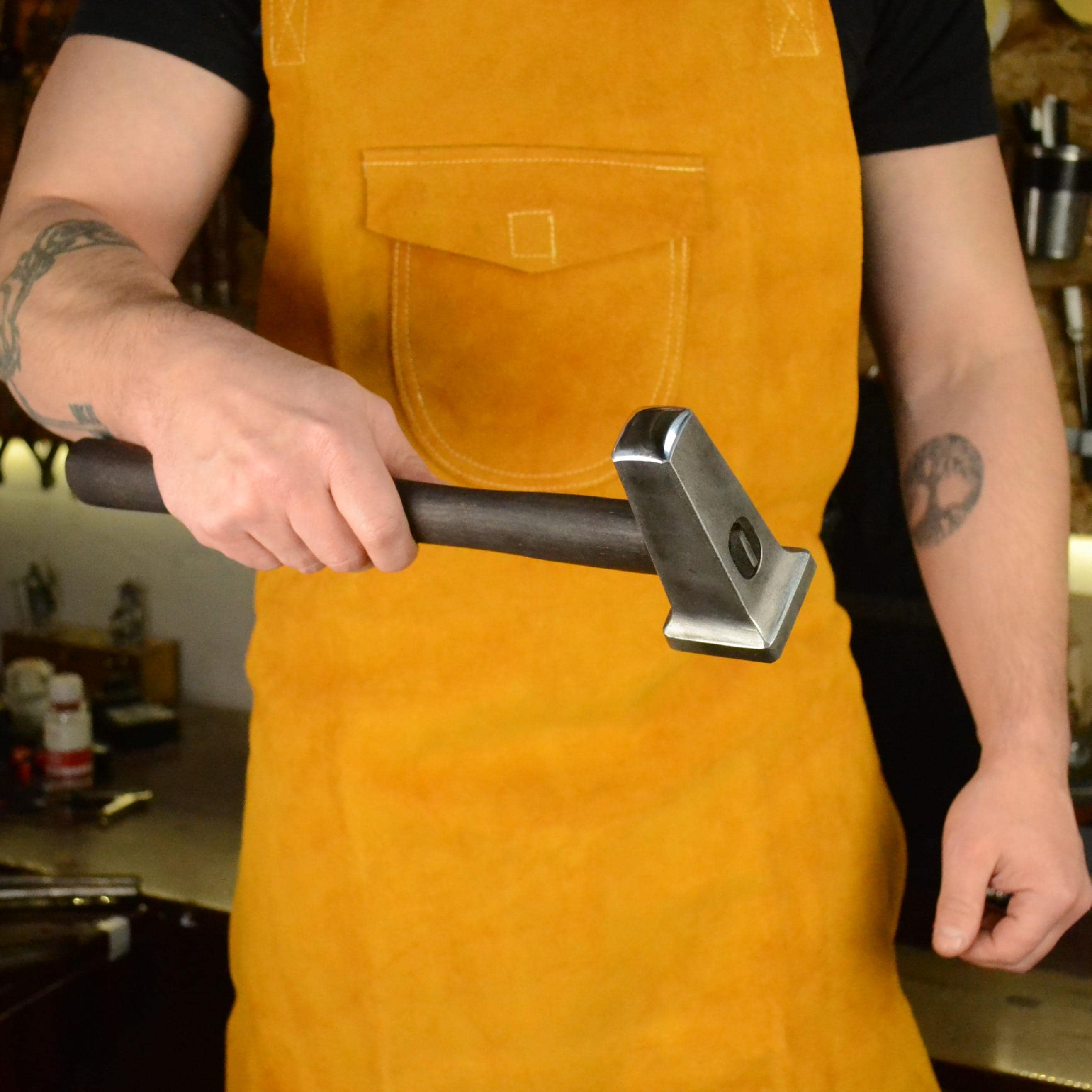 Flatter Rool Blacksmith Hammer (flatter) 2.5lbs – Precision Tool for Professional ...