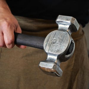 Forged Steel Blacksmith Rounding Hammer – Ashwood Handle, 2-3.5 Lbs - Etsy