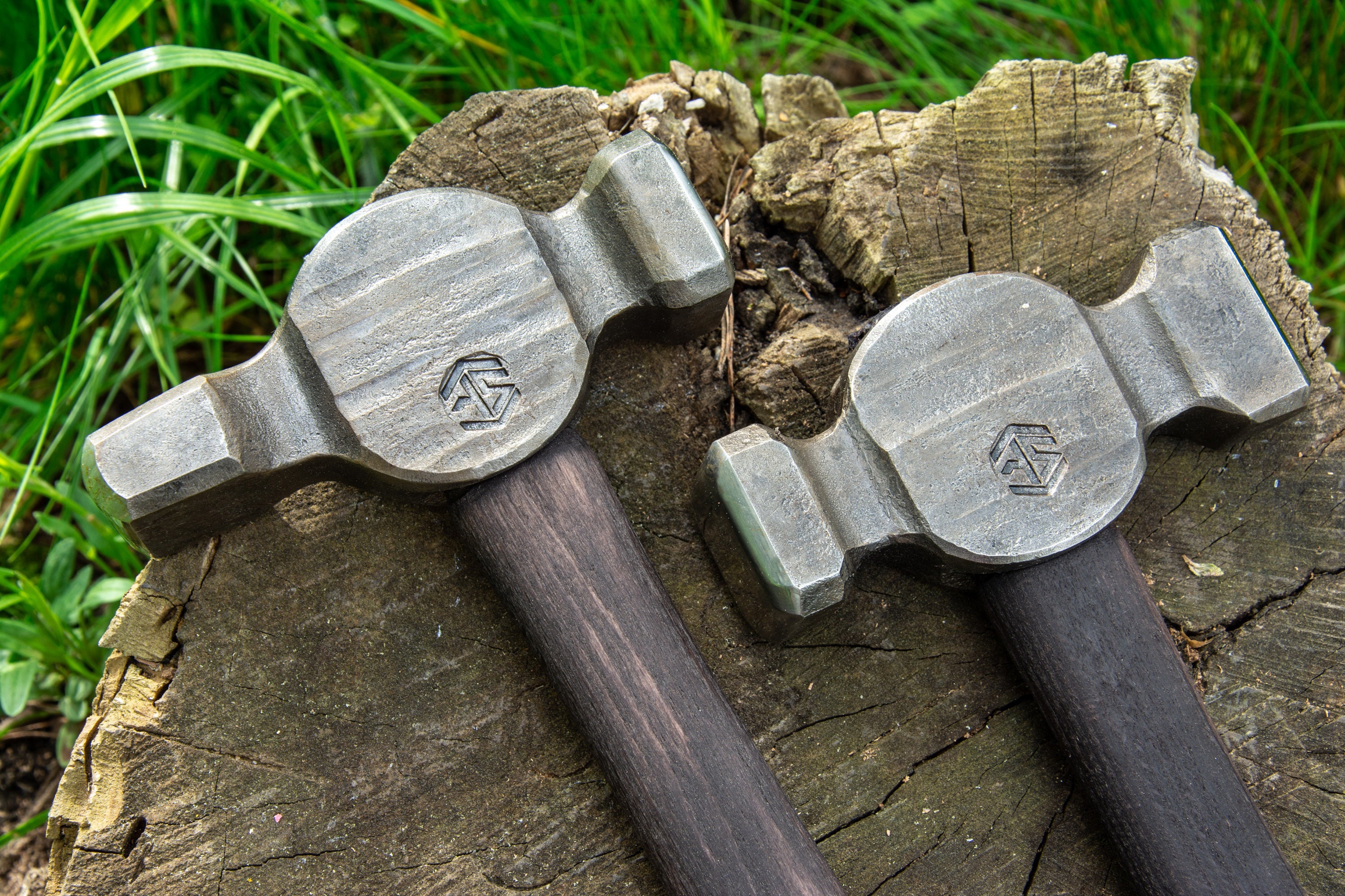 Set of 2 hammers Cross peen hammer Straight peen hammer Best Etsy