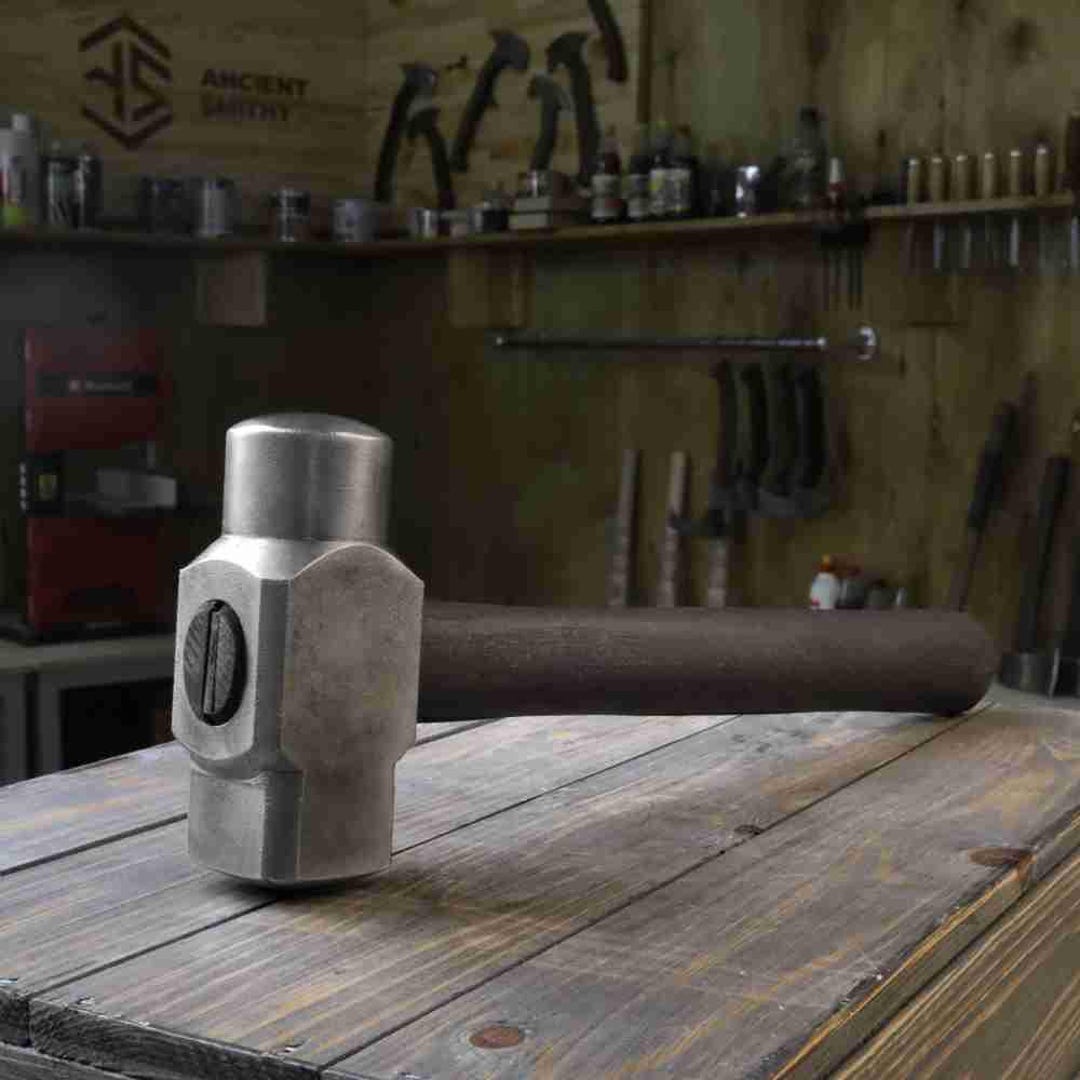 Rounding Hammer With Round and Square Face for Blacksmithing 2.8lbs - Etsy