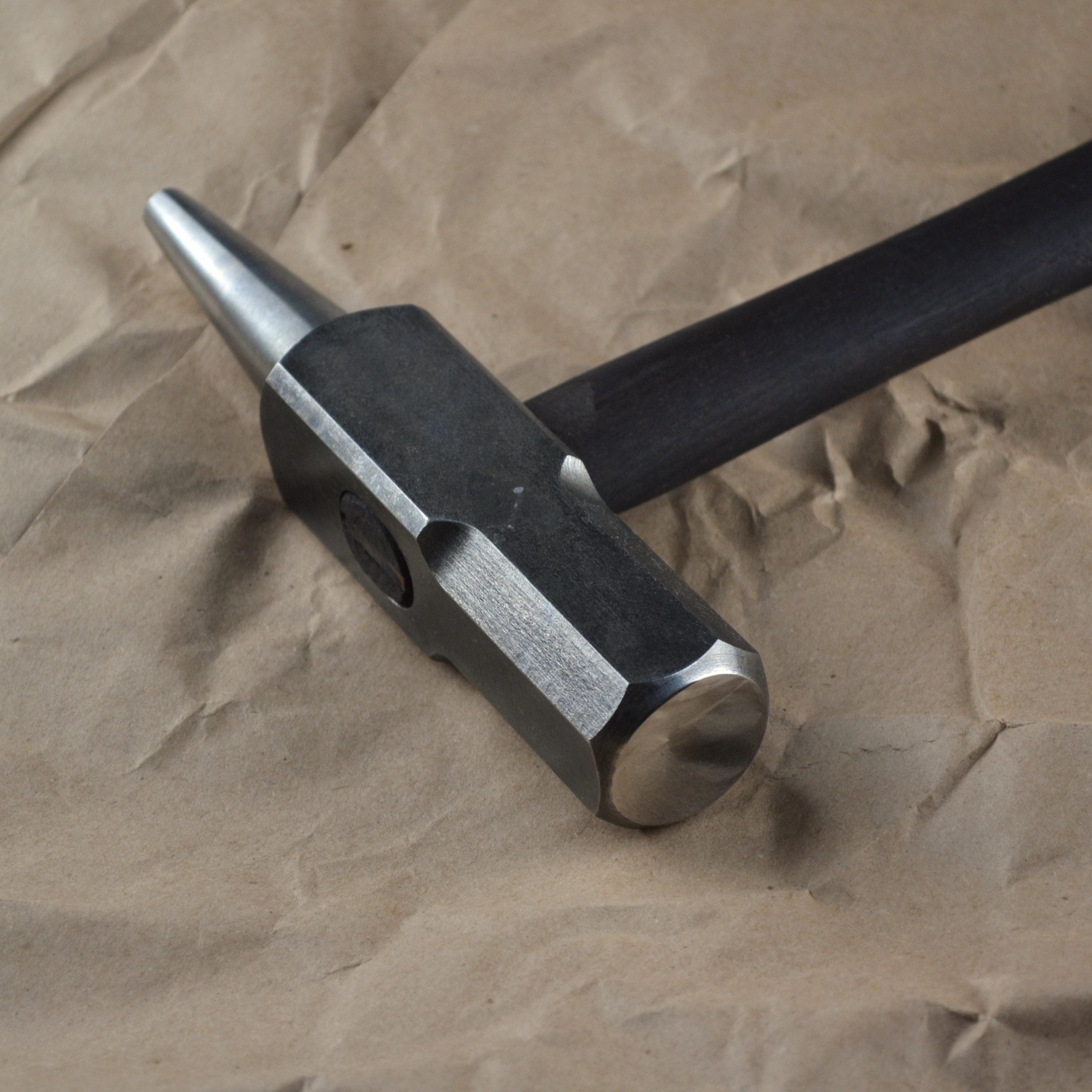 Hand Forged Blacksmith Hammer: Hot Punch Rounding Tool, 2.2lb - Etsy