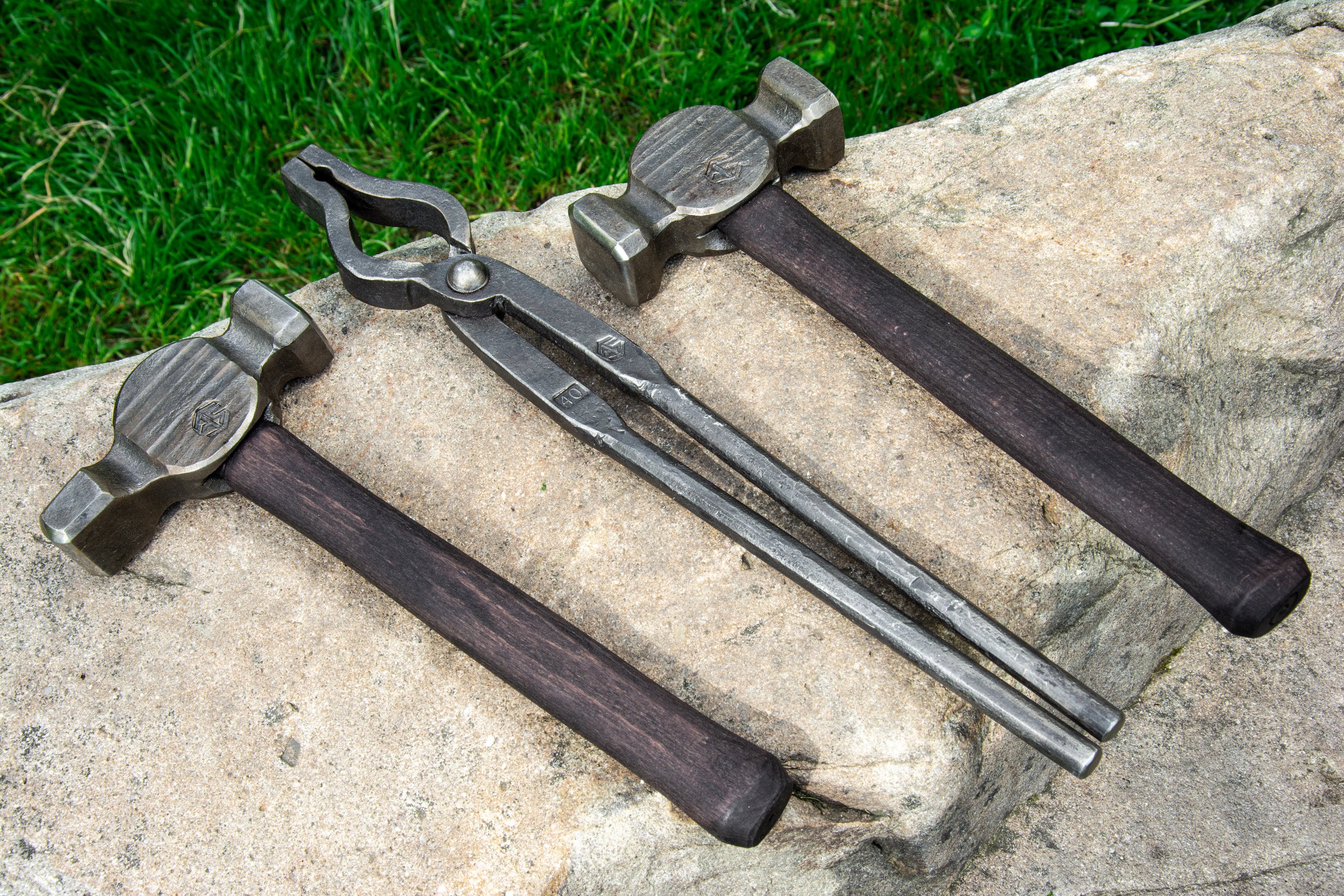 Set of 3 hammers Cross peen hammer Rounding Hammer Etsy