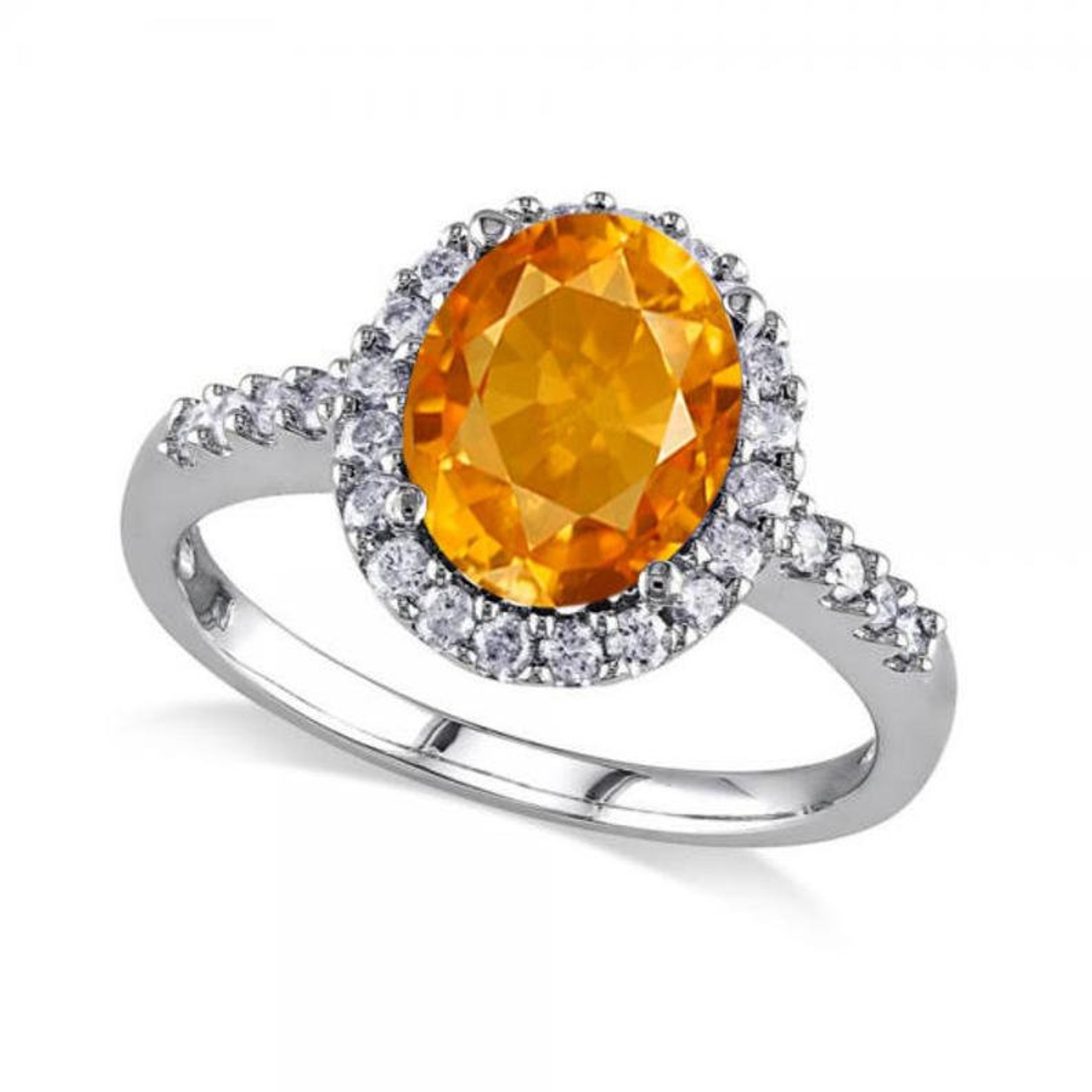 Wedding Ring-Yellow Topaz Ring-Golden Topaz Ring-925 Sterling | Etsy