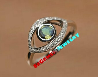 Zultanite Ring-Zultanite Diaspore Colors Change Ring-Colours Changing Ring-Bride Zultanite Ring-Turkey Zultanite-Vintage Zultanite Ring