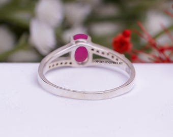 @ スタールビー 指輪 宝石 ストーン シルバー リング ring ピンク スタールビー リング – Fruitsjolie