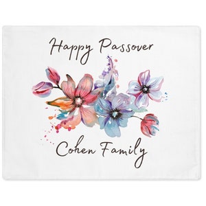 Personalized Matzah Cover for Seder Night | Passover Gift | Seder Night | One Layer Matzah Cover | Pesach Gift | Passover Festival
