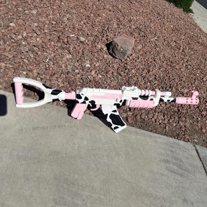 Custom Life Size Rust Cow Print AK