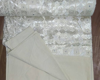 Vintage Mirror Work Bed Cover: Hand Silk Embroidered Traditional Bedding Bedspread,Throw,Covelet