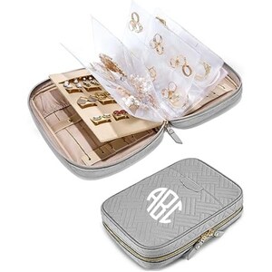 Personalized Jewelry Organizer | Monogram, Bridesmaid, Getting Ready