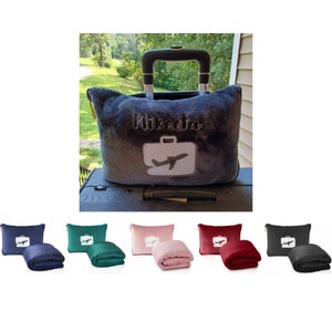 Travel Pillow and Blanket Etsy