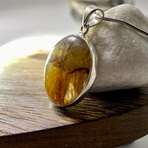 Blue John Sterling Silver Pendant