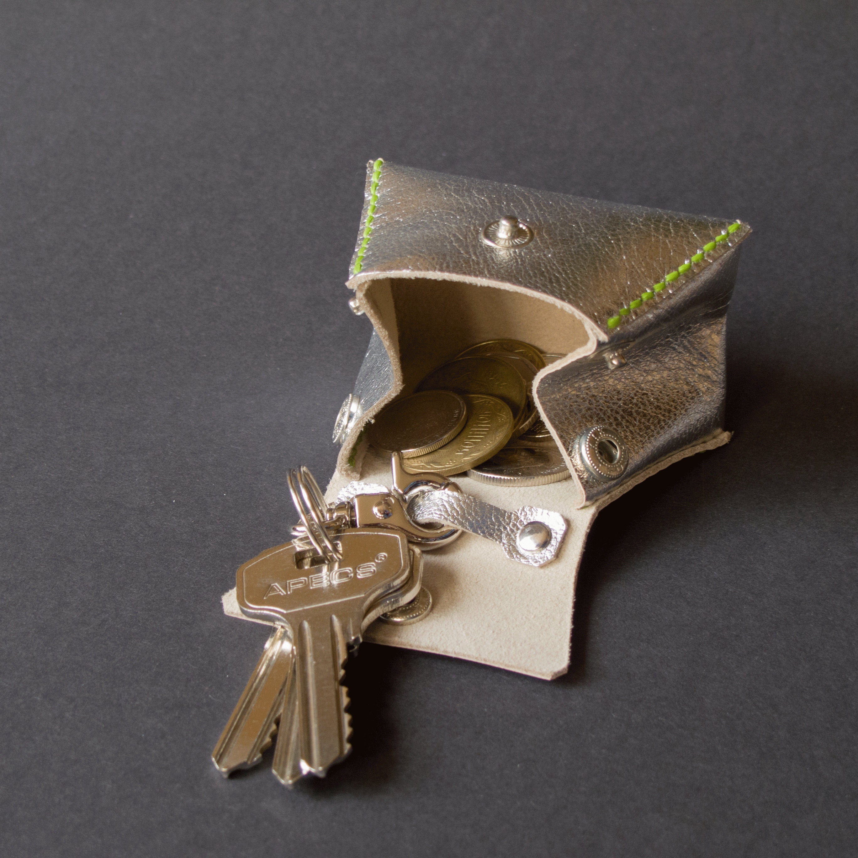 Leather Small Mini Bag Keychain for Women. Leather Bag for Etsy