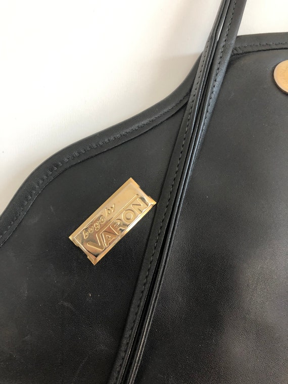 Vintage Snakeskin Patchwork Clutch - image 4