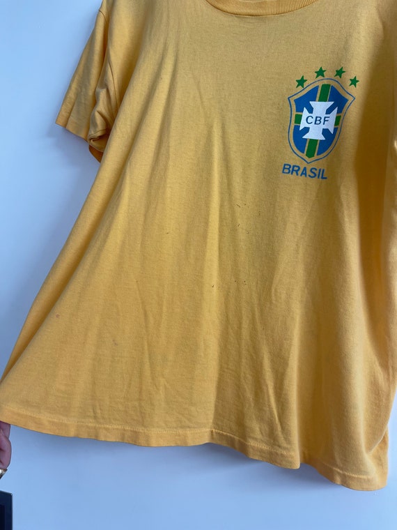 Rare Vintage Ronaldo/Brazil T-Shirt - image 7
