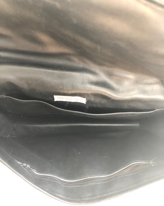 Vintage Snakeskin Patchwork Clutch - image 7