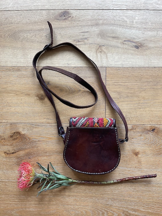 Vintage Hippie Satchel - image 2