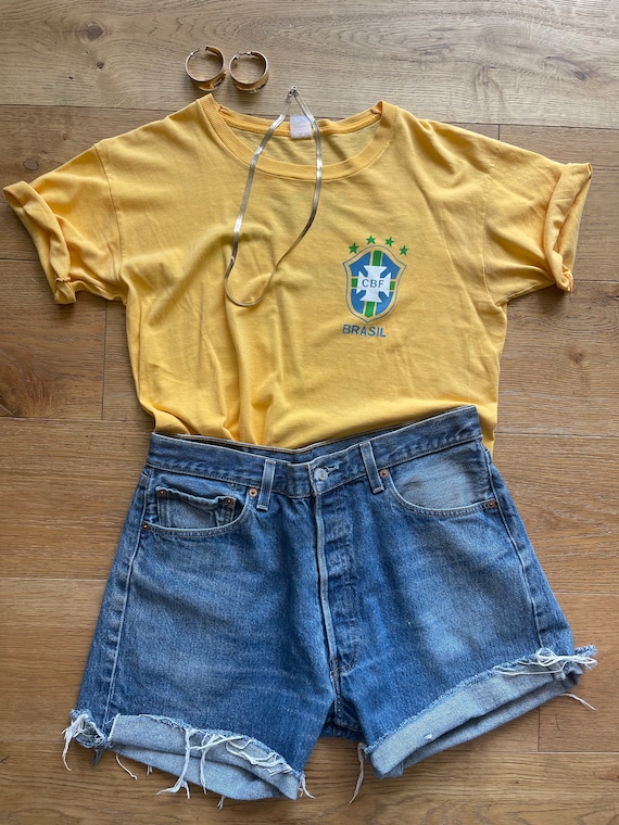 Rare Vintage Ronaldo/Brazil T-Shirt - image 2