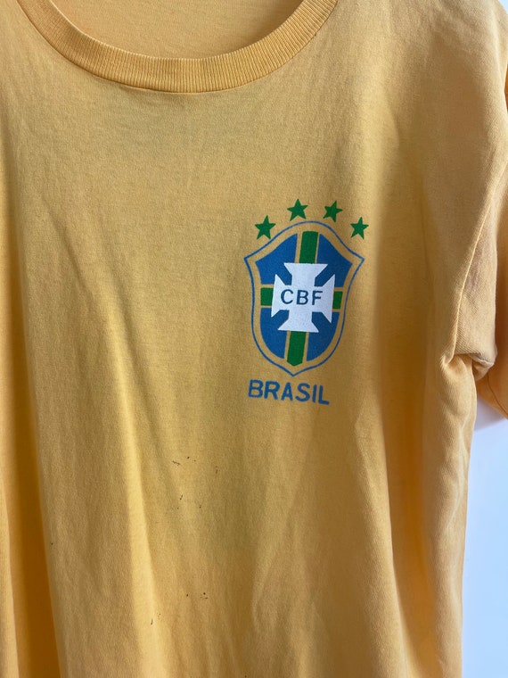 Rare Vintage Ronaldo/Brazil T-Shirt - image 4