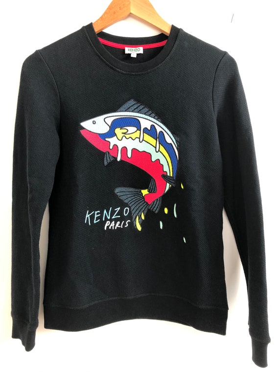 Black KENZO Crew Neck Sweatshirt